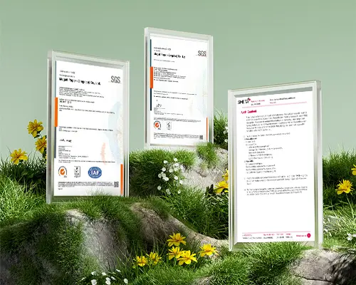 I nostri prodotti passano più certificazioni